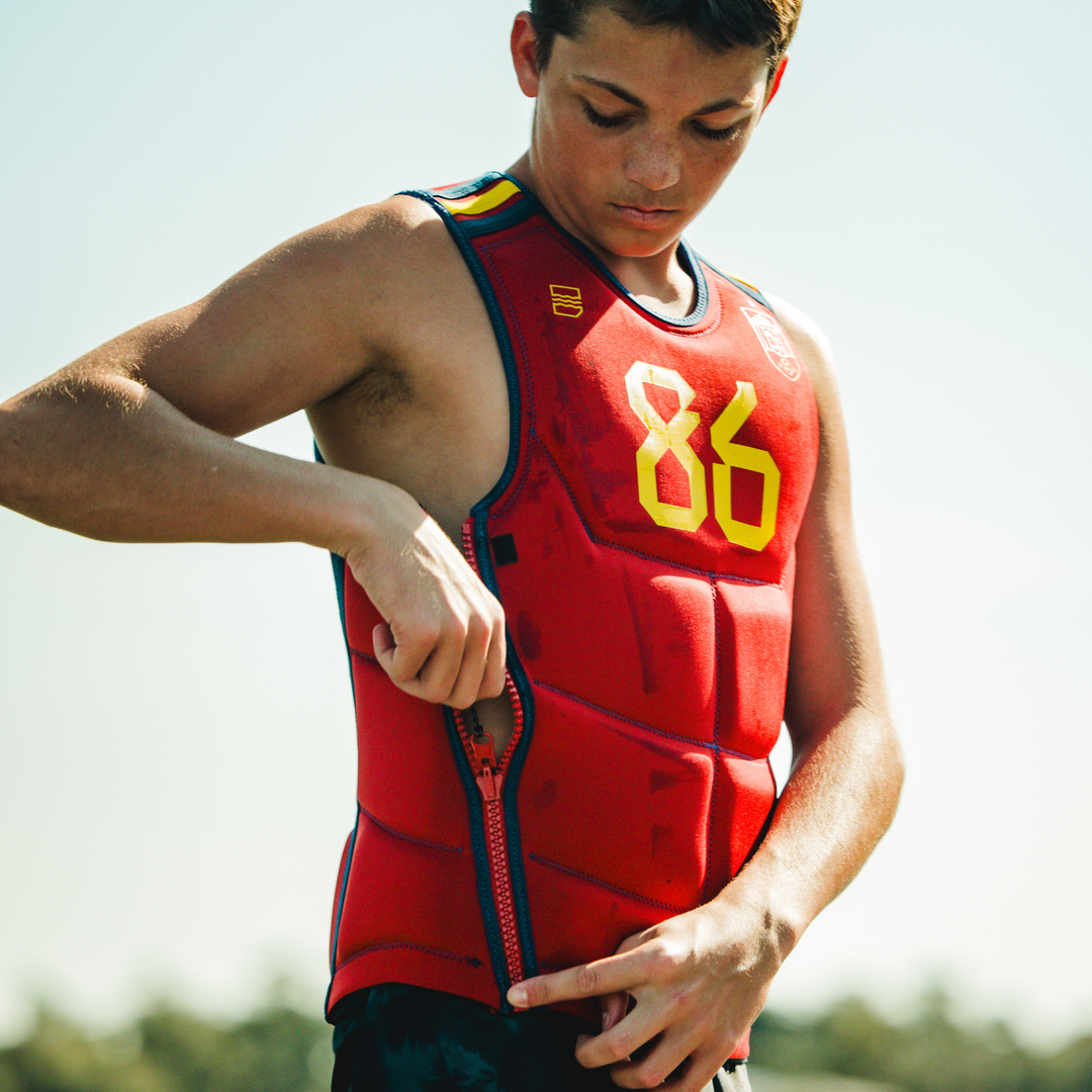 View of the Jetpilot Baller Comp vest.