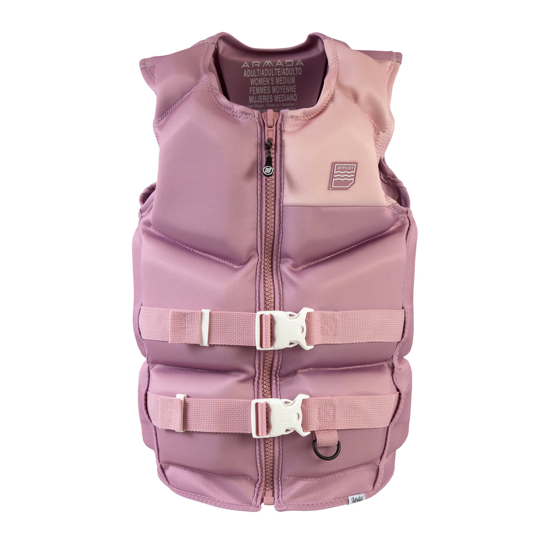 Jetpilot Women's Armada Coast Guard Approved vest. #color_rose