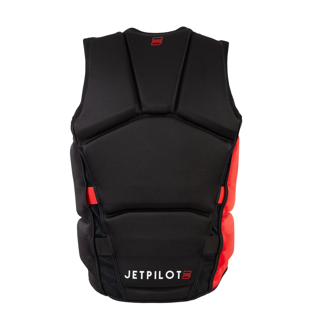 Jetpilot Men's Armada Coast Guard Approved vest. #color_black-red