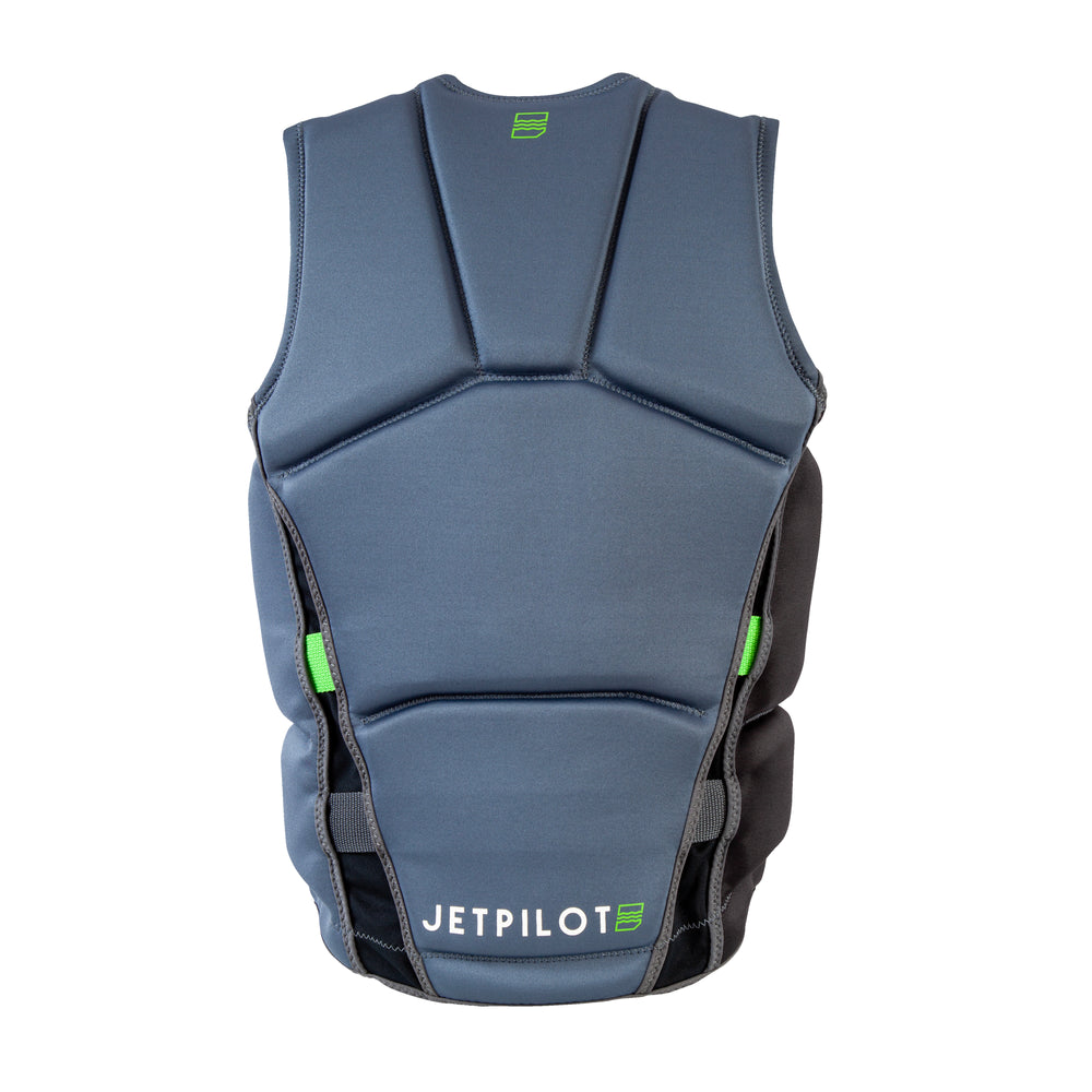 Jetpilot Men's Armada Coast Guard Approved vest. #color_grey-lime