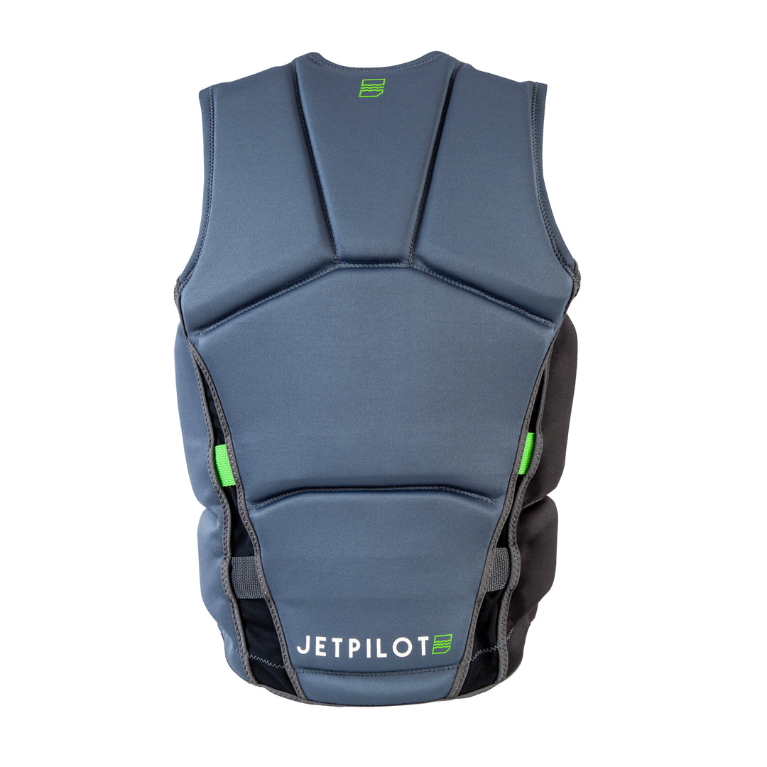 Jetpilot Men's Armada Coast Guard Approved vest. #color_grey-lime