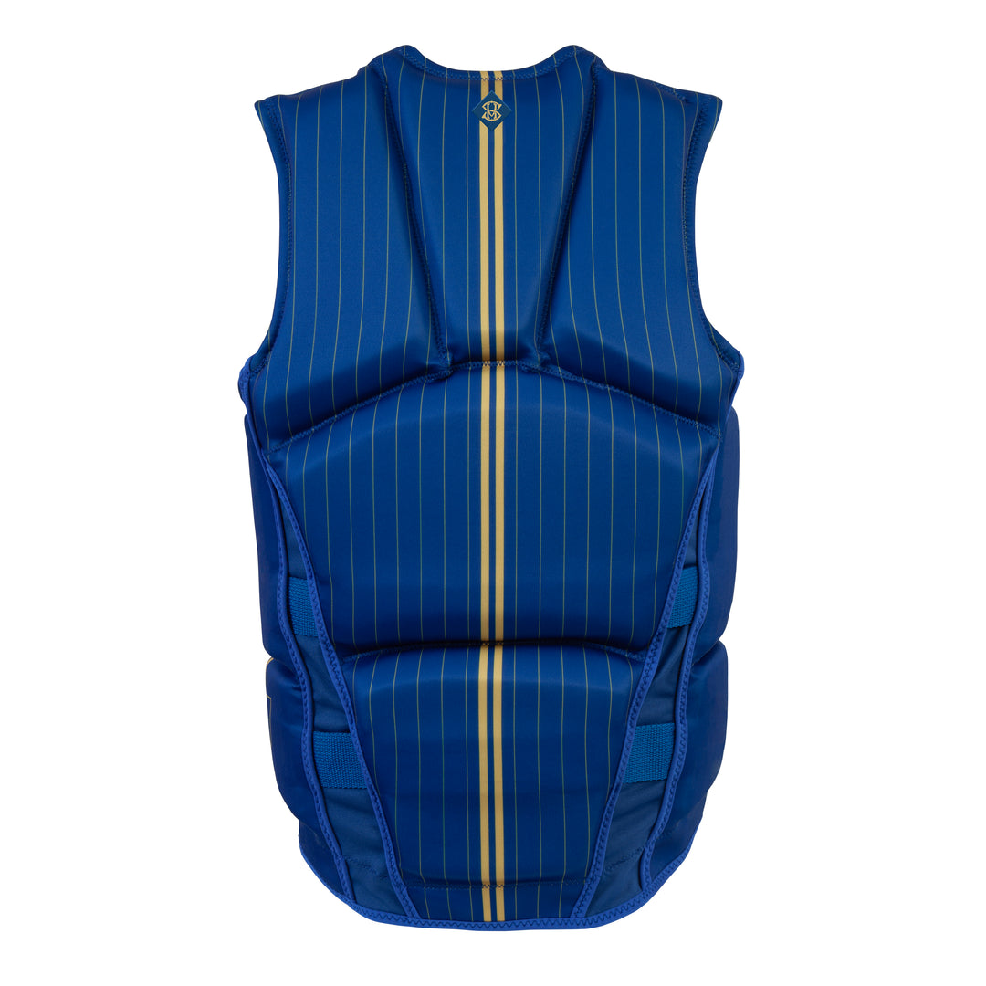 Back view of theJetpilot's Shaun Murray coast guard approved wakeboarding vest. #color_navy