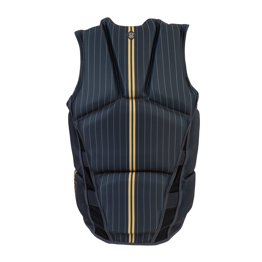 Back view of theJetpilot's Shaun Murray coast guard approved wakeboarding vest. #color_gray
