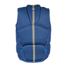 Rear view of the Jetpilot's Shaun Murray coast guard approved wakeboarding vest. #color_navy
