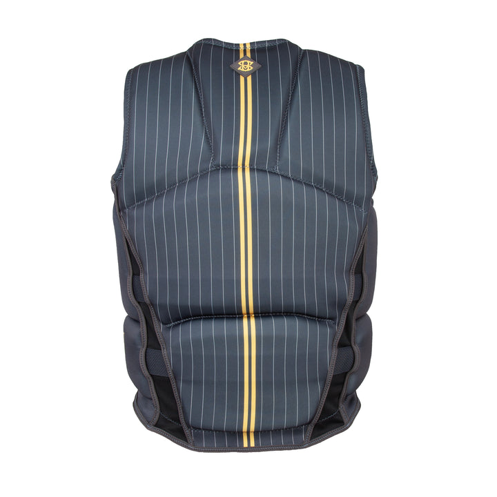 Rear view of theJetpilot's Shaun Murray coast guard approved wakeboarding vest. #color_gray