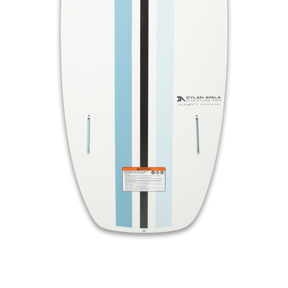 Jetpilot Dylan Ayala Wake Surfboard rounded square tail.