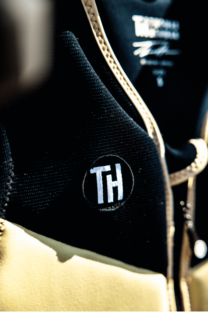Thomas Herman Vest Closeup view #color_khaki