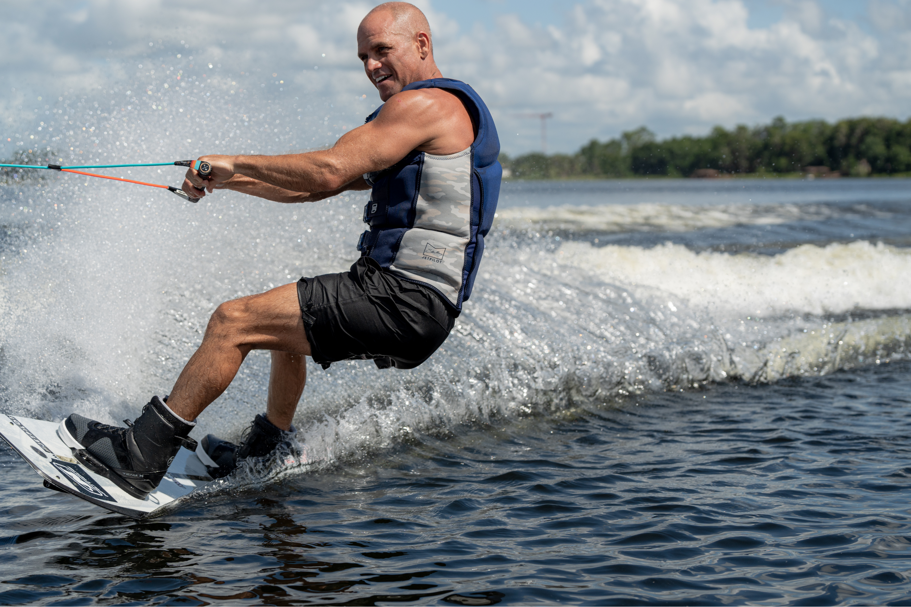 Jetpilot Shaun Murray Coast Guard Approved Vest. #color_navy
