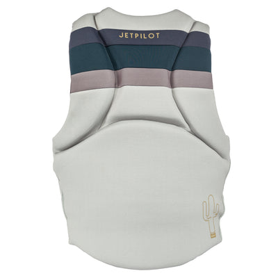 Rear view of the Jetpilot's Shaun Murray Signature Vest Silver colorway photo