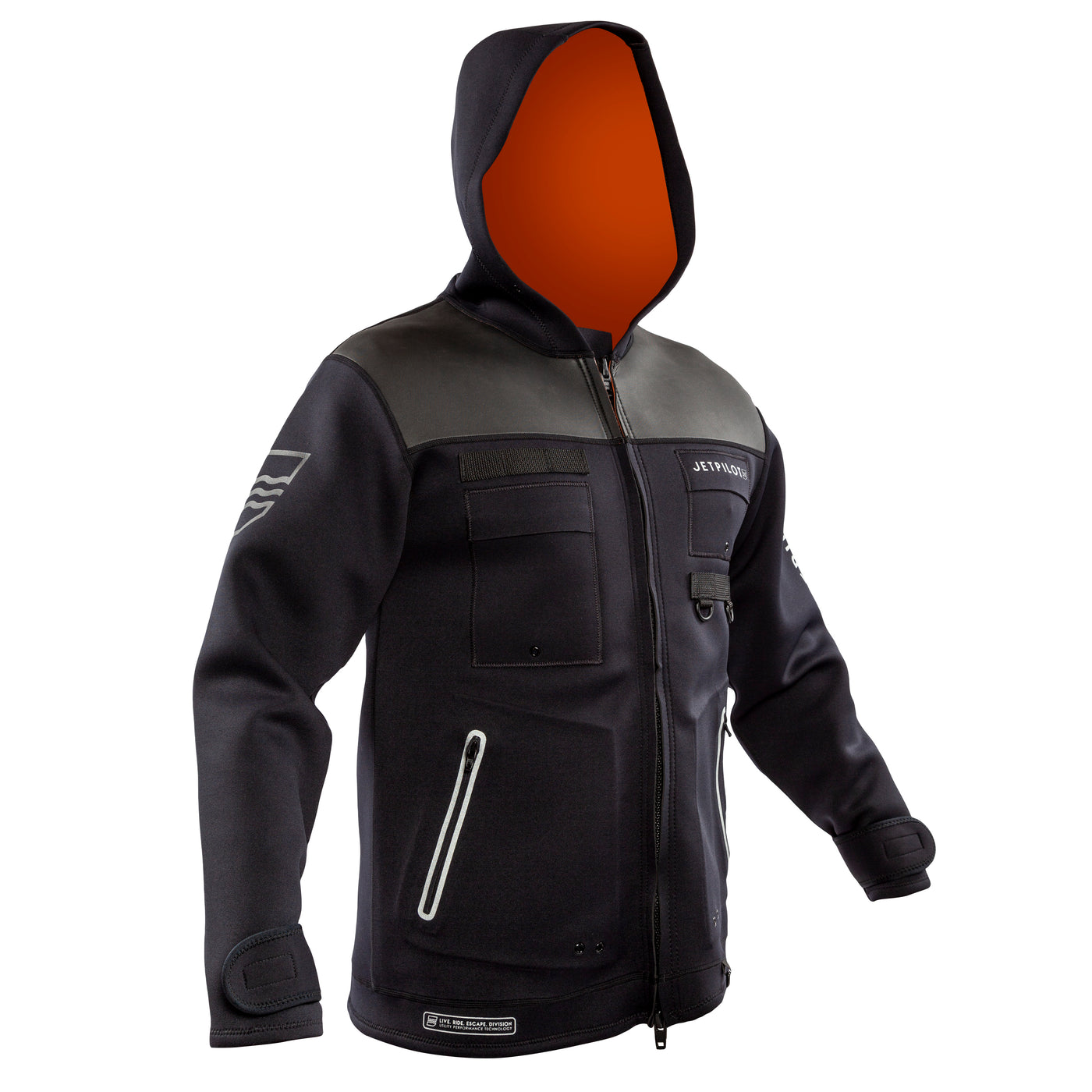 Side view of the Jetpilot Tour Coat.