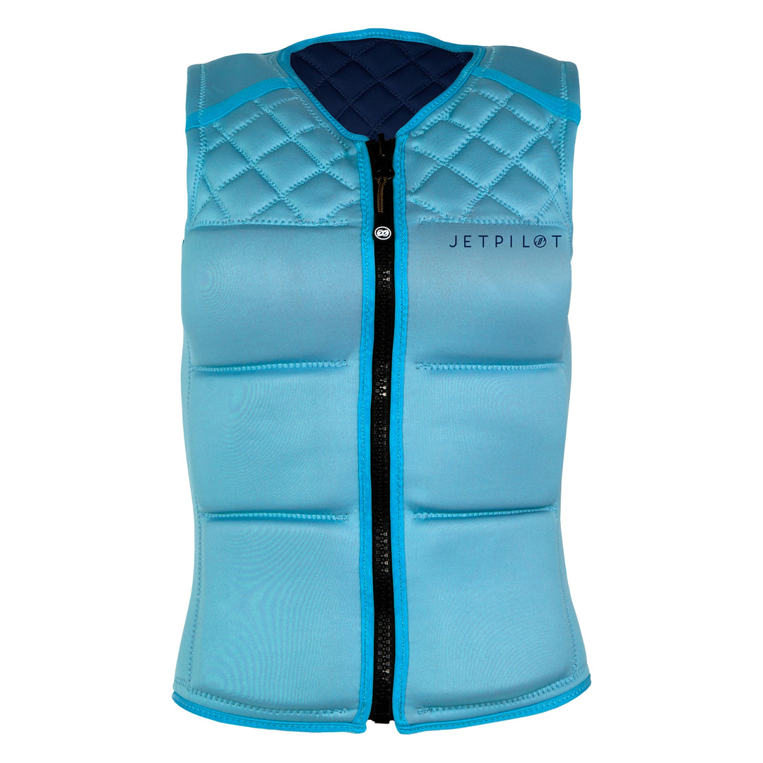 Reverse front view of the Wave Farer comp vest in the Wave Navy colorway.