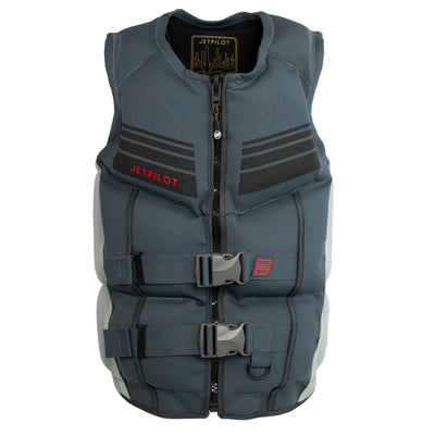 Front view of the Shaun Murry CGA Vest #color_grey