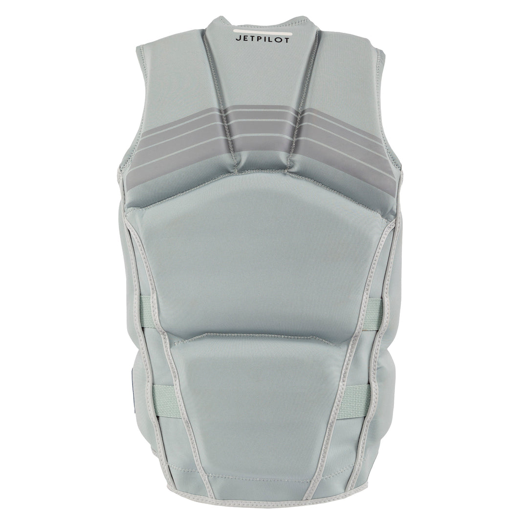 Rear view of the Shaun Murry CGA Vest in the silver colorway. #color_silver