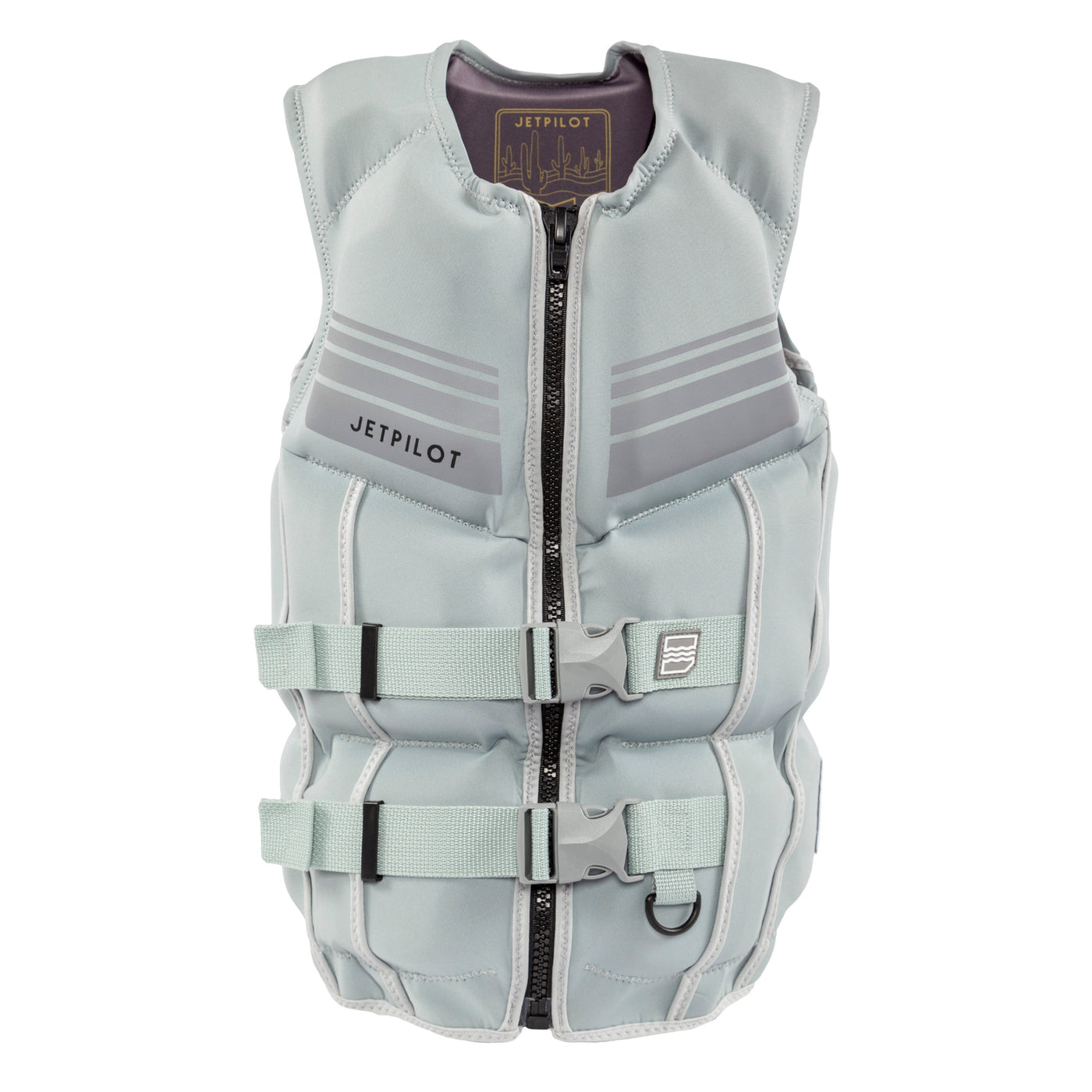 Front view of the Shaun Murry CGA Vest in the silver colorway. #color_silver