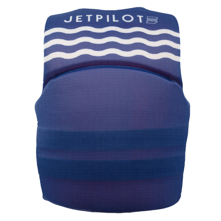 Rear view of the Jetpilot Youth Cause PFD in Blue