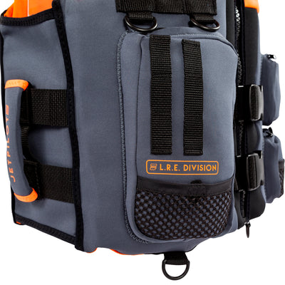 View of the side pockets on the Jetpilot Helmsman CGA Vest.