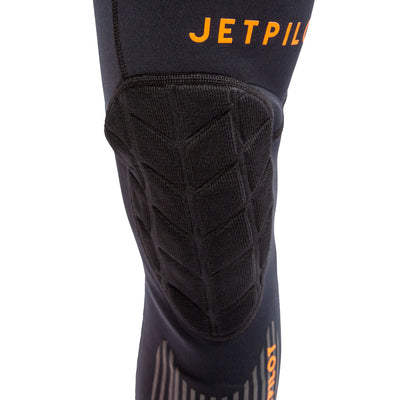 View of the Knee pad for the Jetpilot L.R.E. John Wetsuit black colorway.