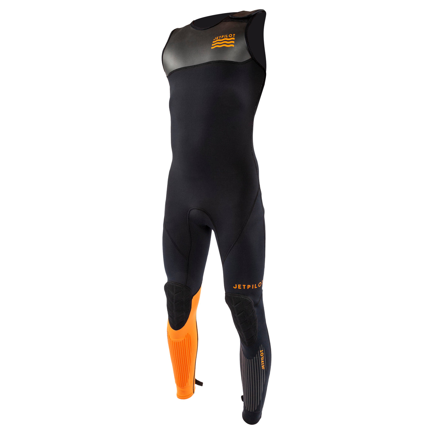 Side view of the Jetpilot L.R.E. John Wetsuit black colorway.