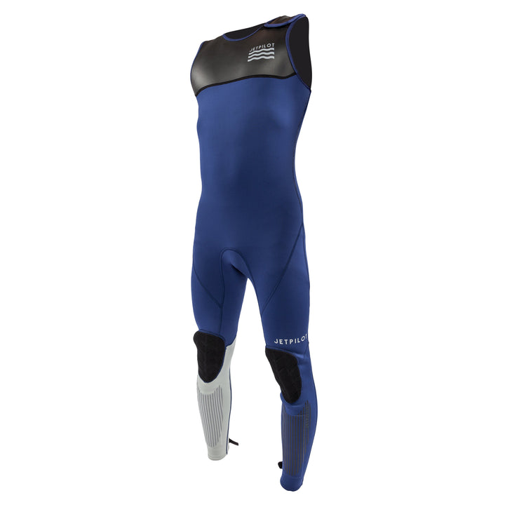 Side view of the Jetpilot L.R.E. John Wetsuit Navy colorway.
