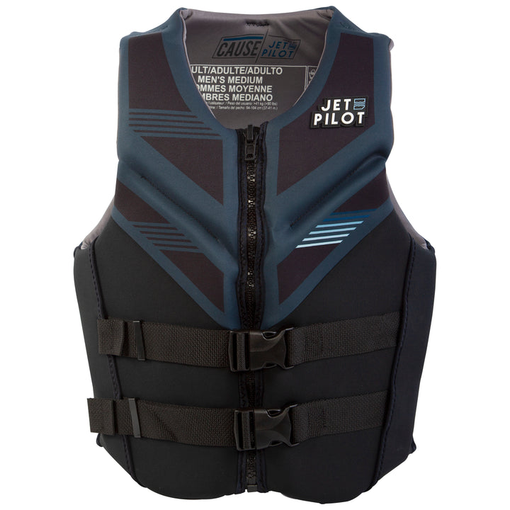 Front view of the Jetpilot Cause CGA Vest.