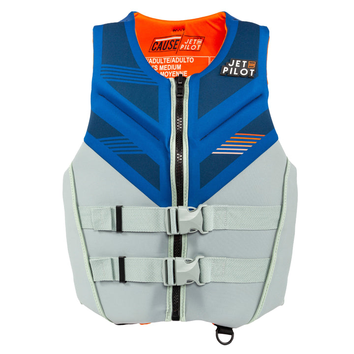 Front view of the Jetpilot Cause CGA Vest.