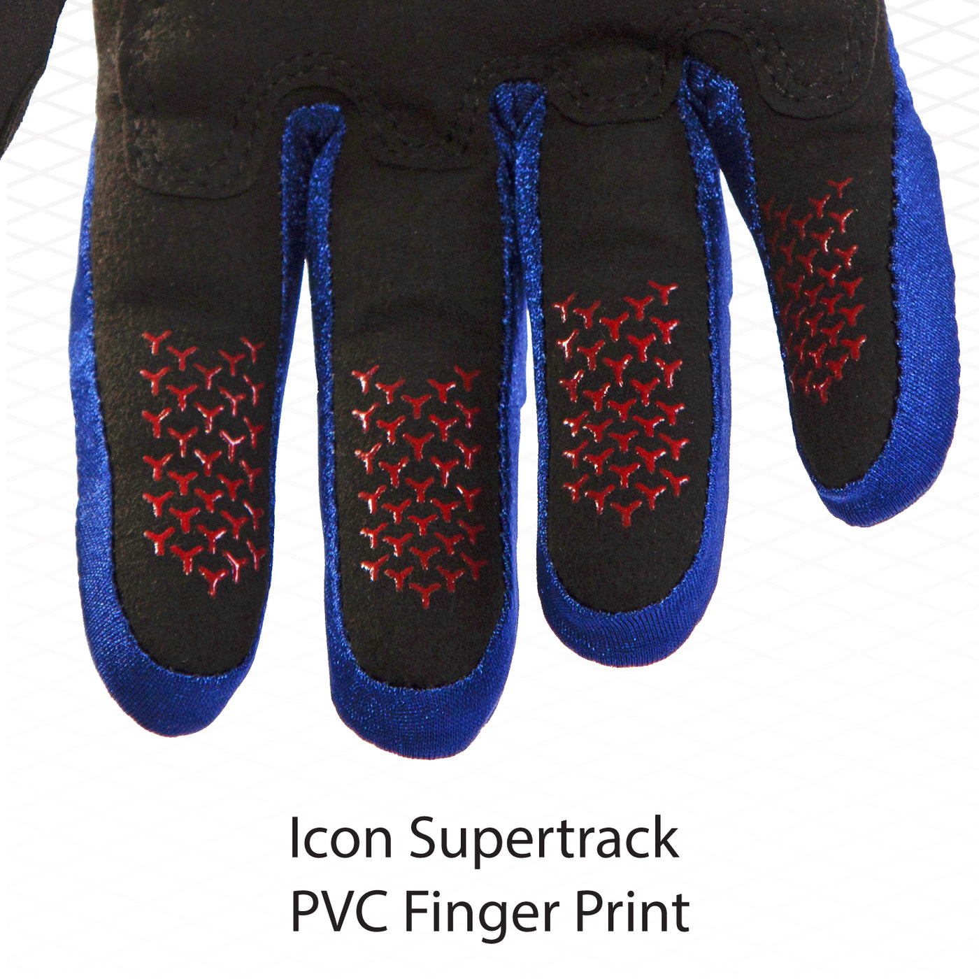 view of the Jetpilot Hold Fast Full Finger Glove. #color_black-neon