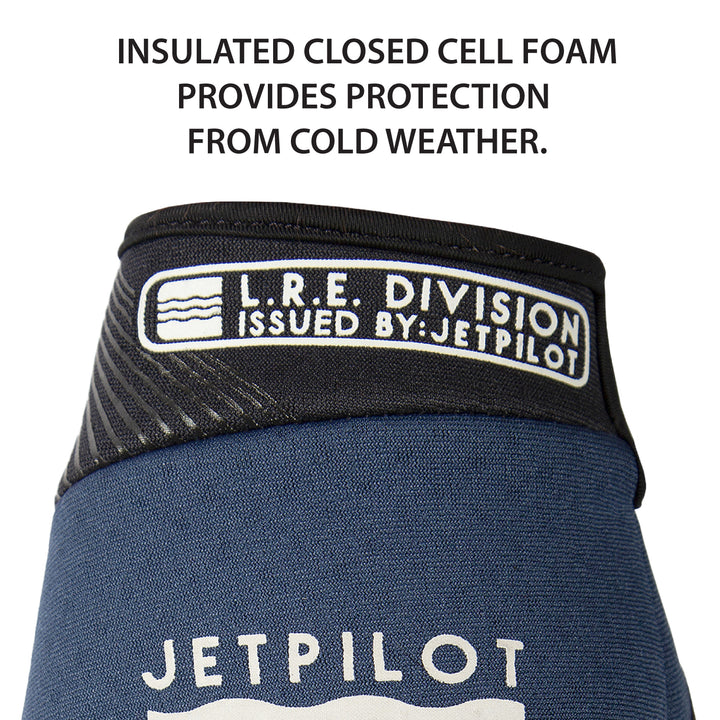 view of the Jetpilot LRE Thermal Glove. #color_black