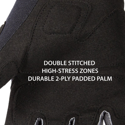 view of the Jetpilot LRE Thermal Glove. #color_black