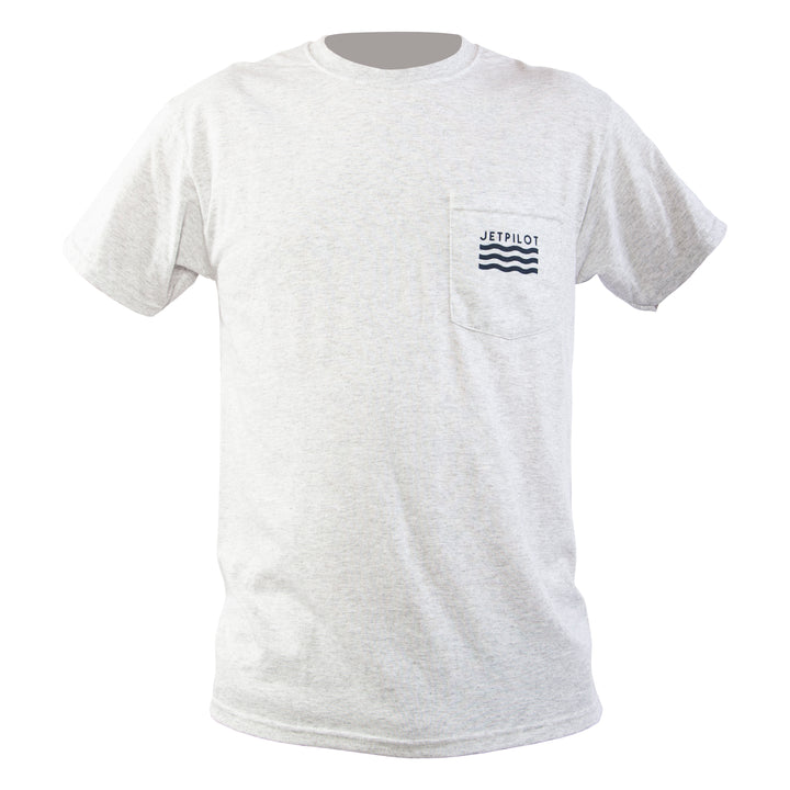 Front view of the LRE white tee.