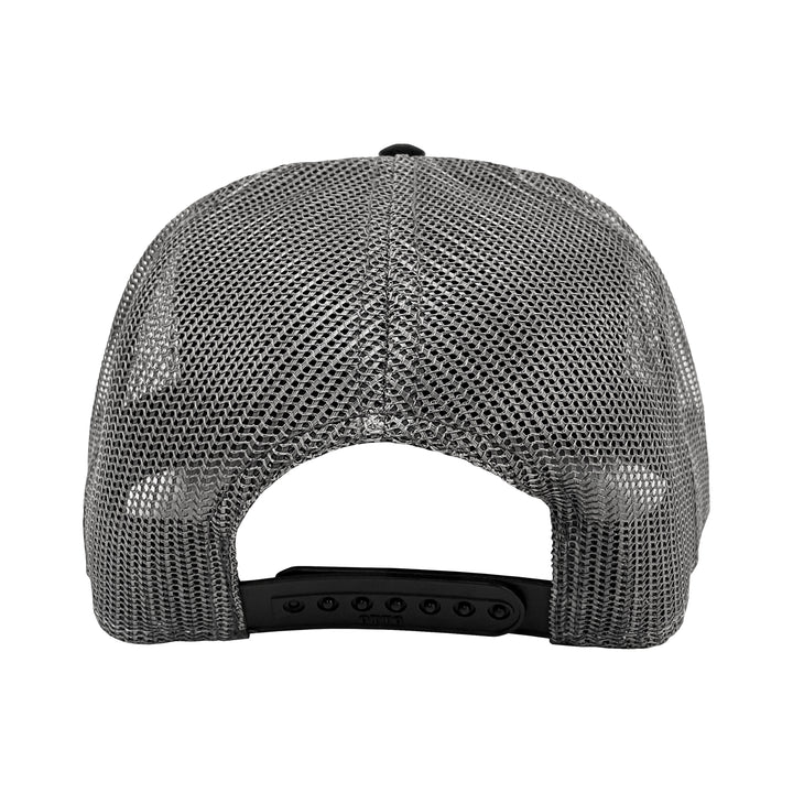 Rear view of the black standard Issue Hat