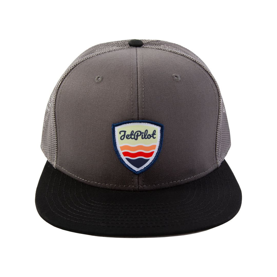 Front view of the grey standard Issue Hat