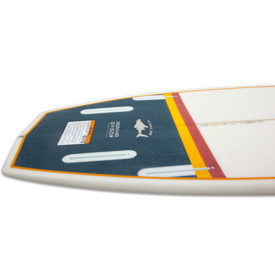 Jetpilot Shovel Nose wake surfboard fin box.