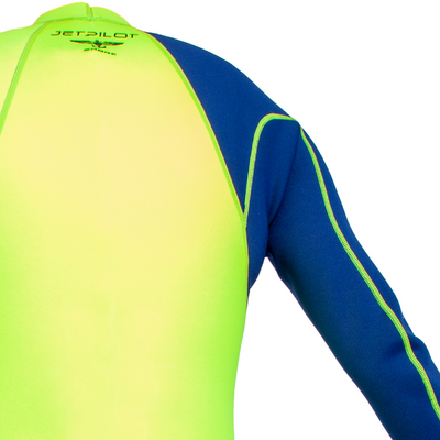 Back view of the Jetpilot F-86 Sabre Jacket Neon colorway.