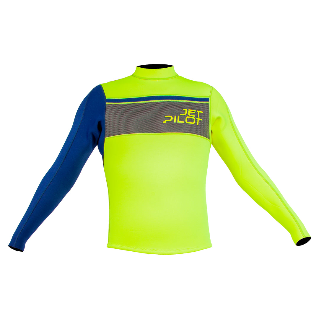 Front view of the Jetpilot F-86 Sabre Jacket Neon colorway.