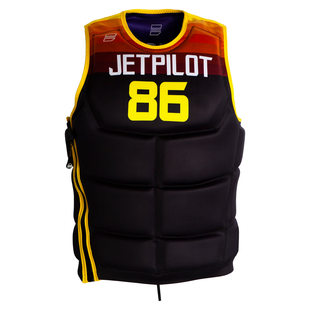 View of the Jetpilot Bonifay Baller Comp Vest. #color_purple-ut