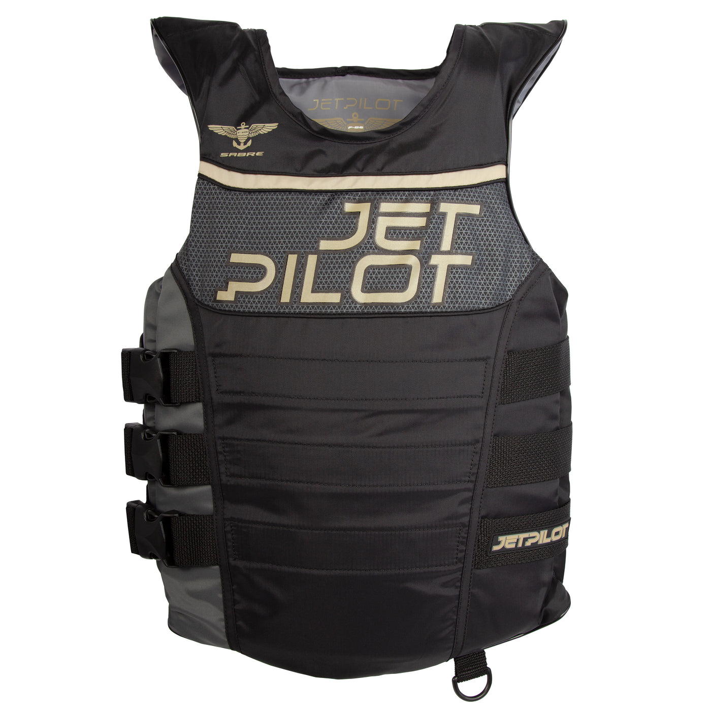 Front view of the Jetpilot F-86 Sabre Nylon Black colorway.