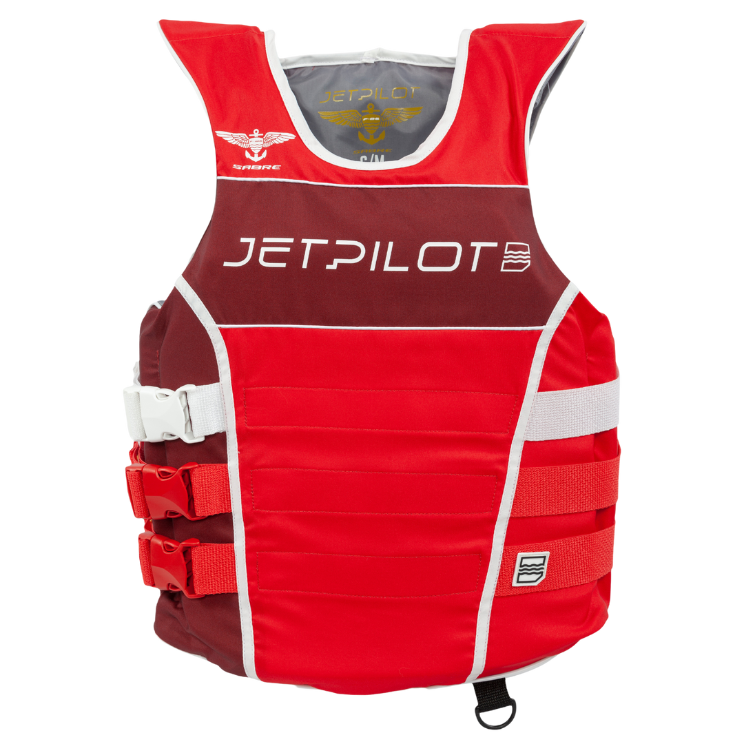 Front view of the Jetpilot F-86 Sabre Nylon Red colorway.