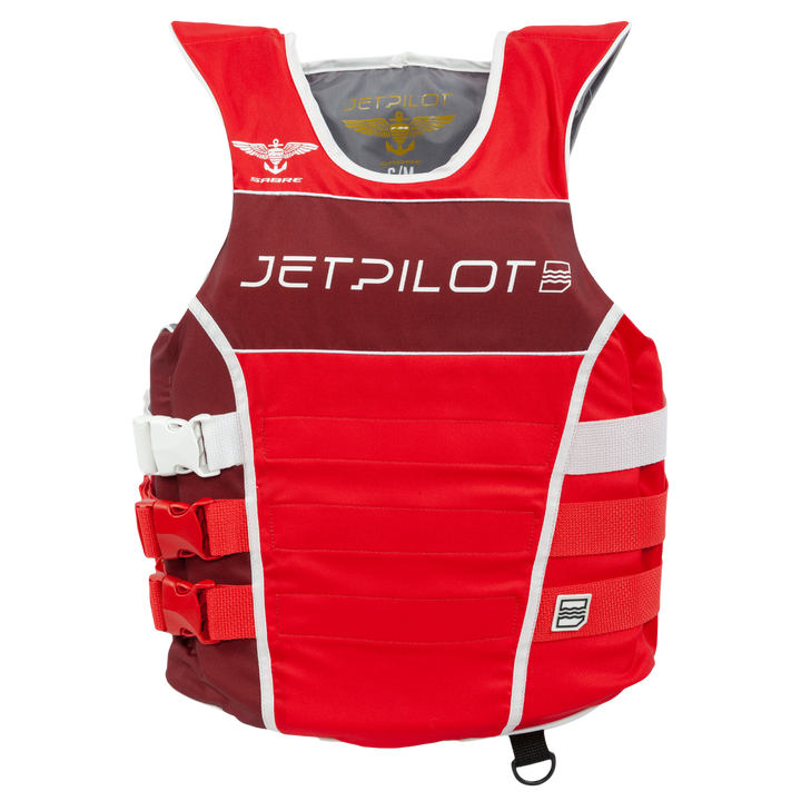 Front view of the Jetpilot F-86 Sabre Nylon Red colorway.